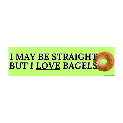 I May Be Straight, but I Love Bagels