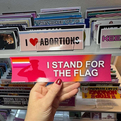 I Stand for the (Lesbian) Flag