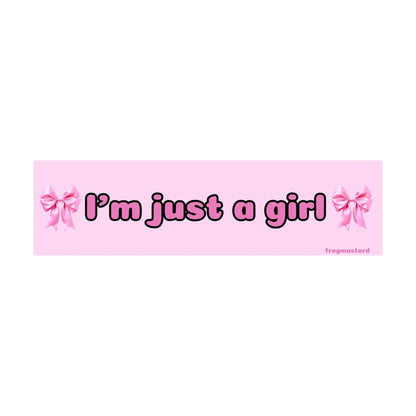 I'm Just a Girl