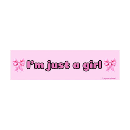 I'm Just a Girl