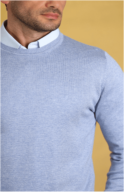 The Caravan Crewneck (Clear Sky)
