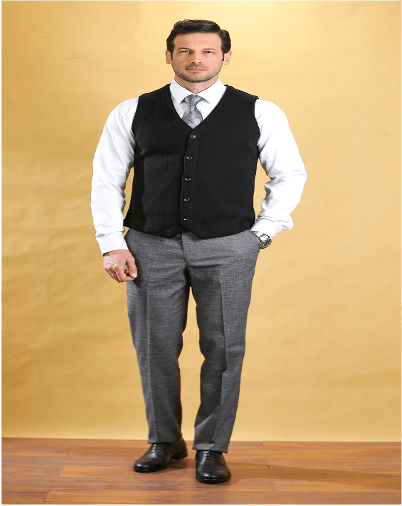 The Staple Vest(Black)