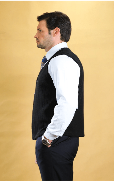 The Staple Vest(Black)