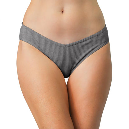 Love Libby Cotton Rib Bikini Underwear Multi Color XS 2X V Shape Front