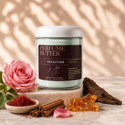 FULL Size Perfume Butter– Fragrance-Infused Hydrating Skin Moisturizer (8 Signature Scents)