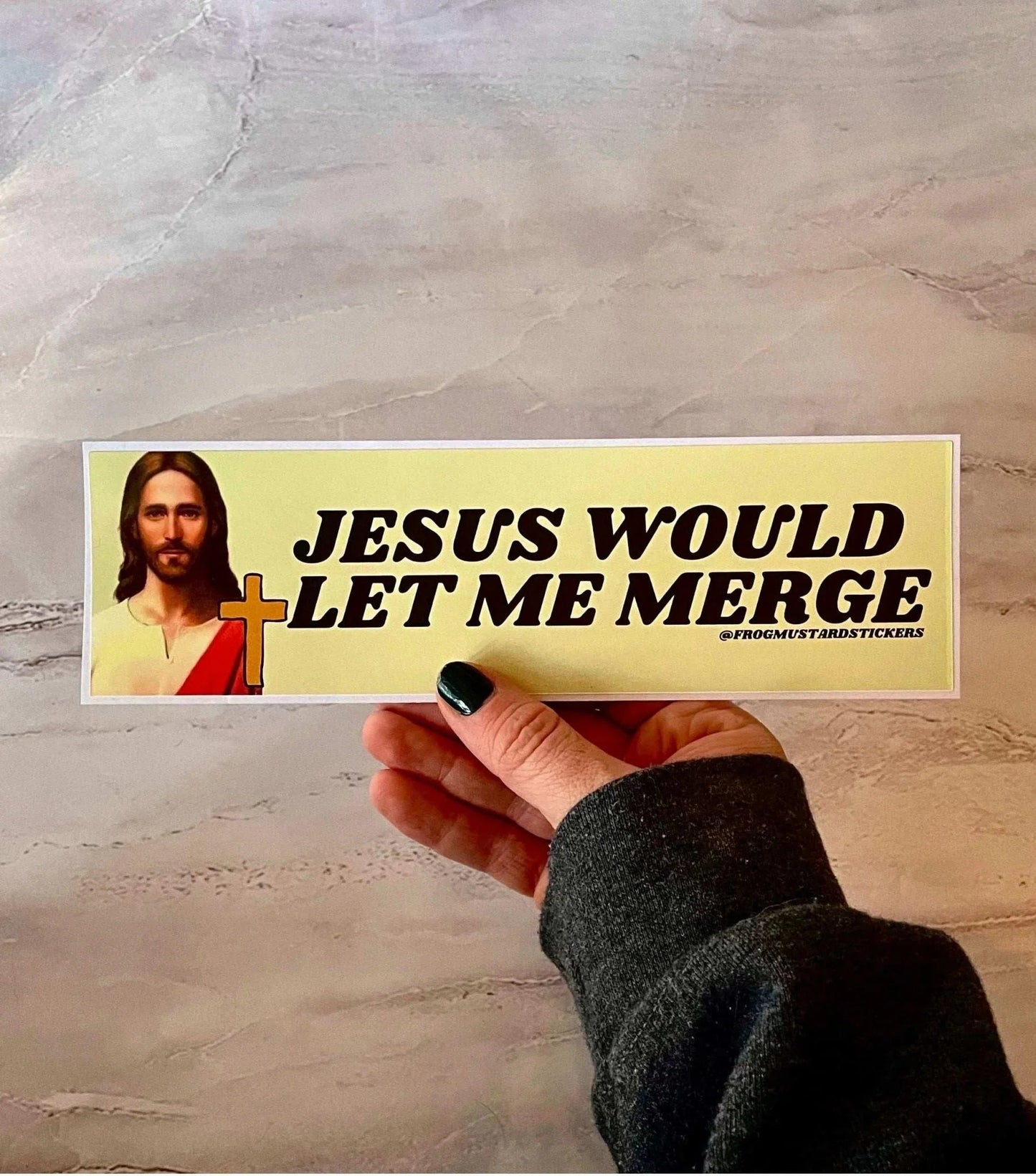 Jesus Would Let Me Merge
