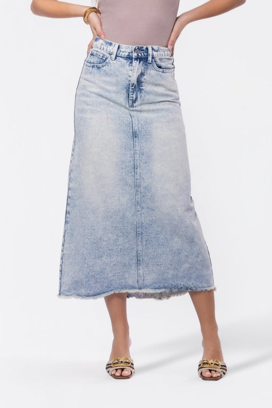 Jill Skirt (Light Blue) - Shaketea