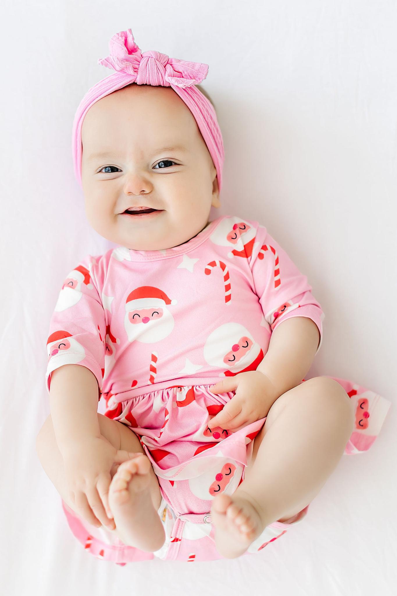 Jingle Bells 3/4 Sleeve Twirl Bodysuit