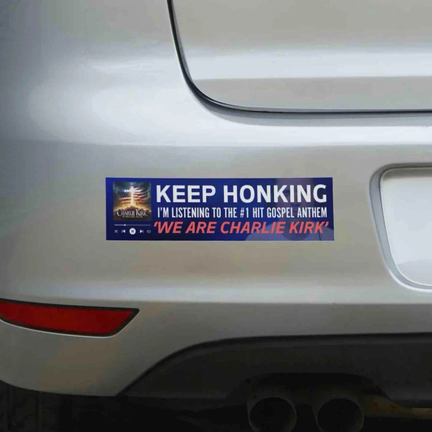 KEEP HONKING I'm Listening to the 1 Hit Gospel Anthem 'WE ARE CHARLIE KIRK'