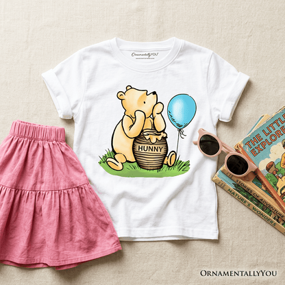 Kids Charming Winnie-the-Pooh Cute T-Shirt, Trendy Youth Tee
