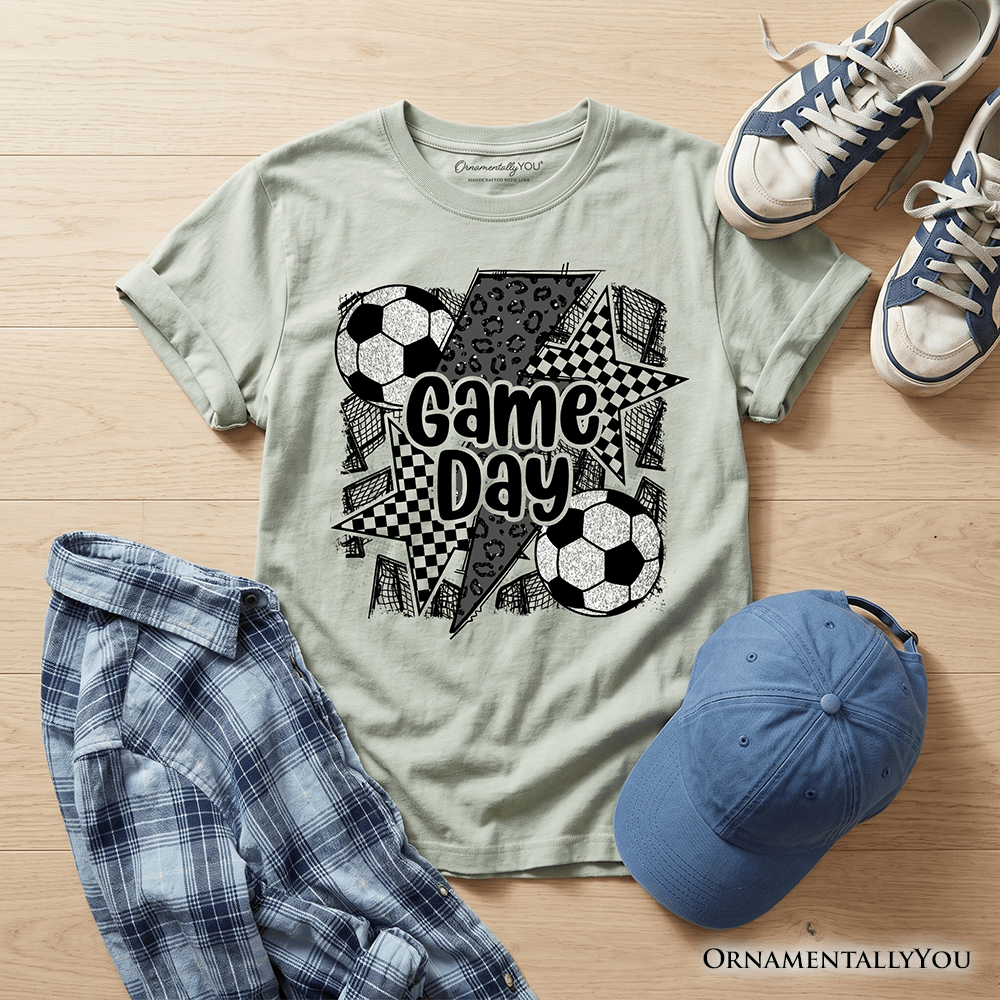 Kids Soccer Game Day T-Shirt, Coquette Sports Youth Tee