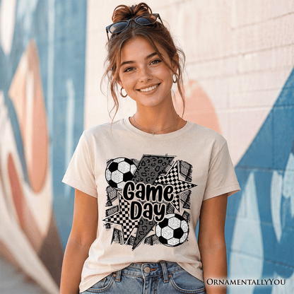 Kids Soccer Game Day T-Shirt, Coquette Sports Youth Tee