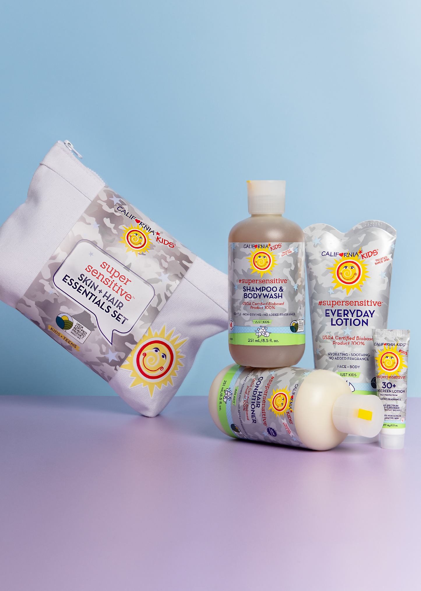 California Kids® #supersensitive™ Essentials Set - Shaketea