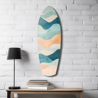 Colors of the Sea Glass Wall Art