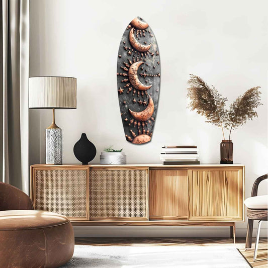 Lunar Order Glass Wall Art