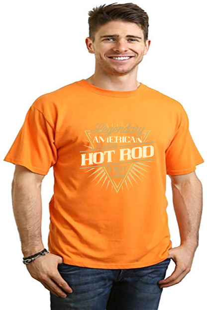 Legendary American Men's Bamboo Viscose/Organic Cotton Short Sleeve Graphic T-Shirt