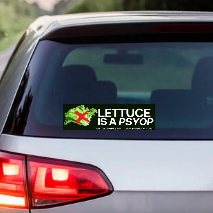 Lettuce is a PSYOP