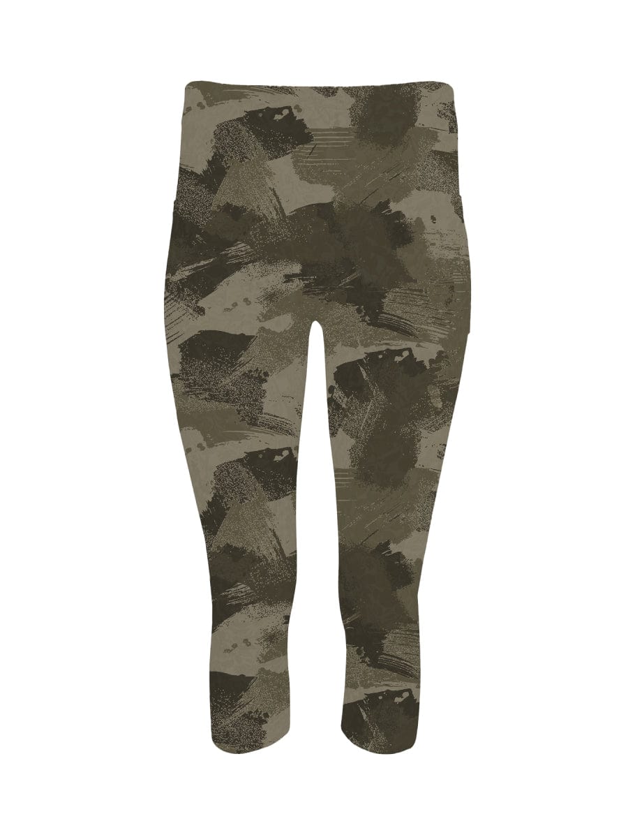 Mae Organic Cotton High Waisted Capri Legging - Shaketea