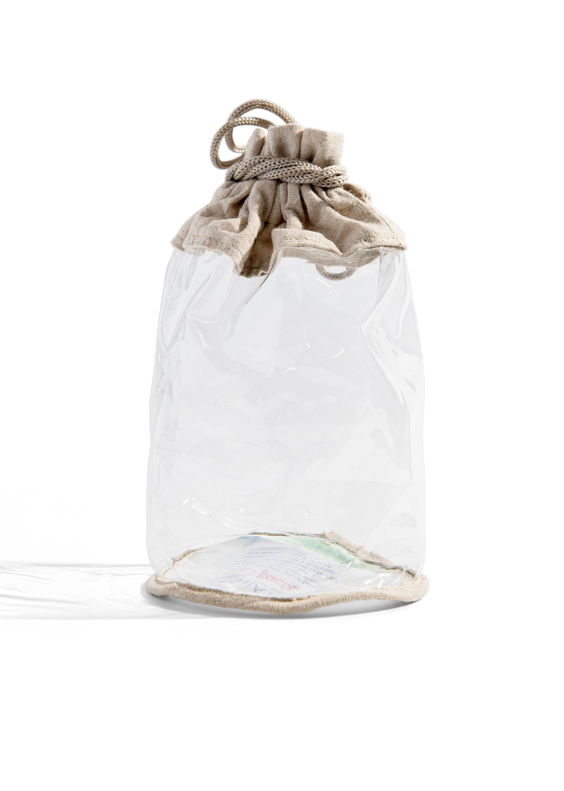 Large Reusable Linen Drawstring Bag - Shaketea