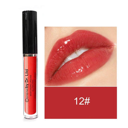 Vegan Lip Gloss for Dry, Thinning Lips – High-Shine, Non-Sticky Hydration, Gluten-Free & Nut-Free