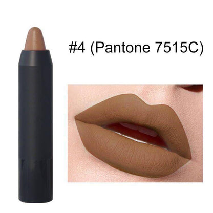 Lip Crayon & Liner for Thin Lips – Defines and Prevents Feathering, Gluten-Free & Nut-Free