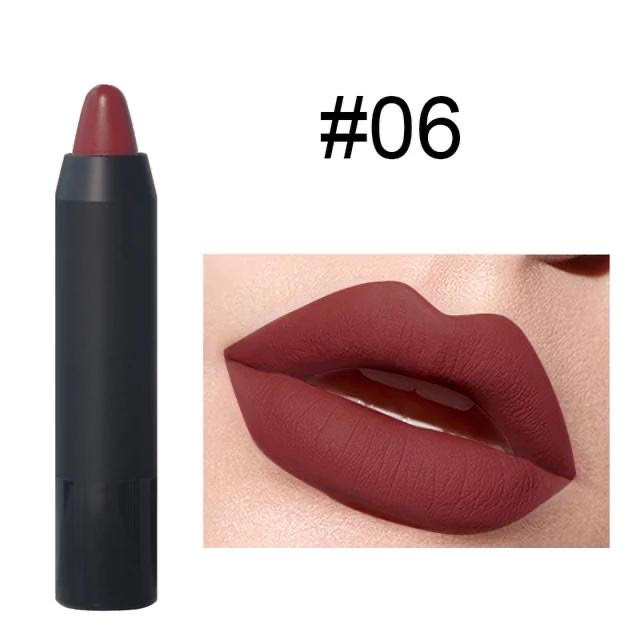 Lip Crayon & Liner for Thin Lips – Defines and Prevents Feathering, Gluten-Free & Nut-Free