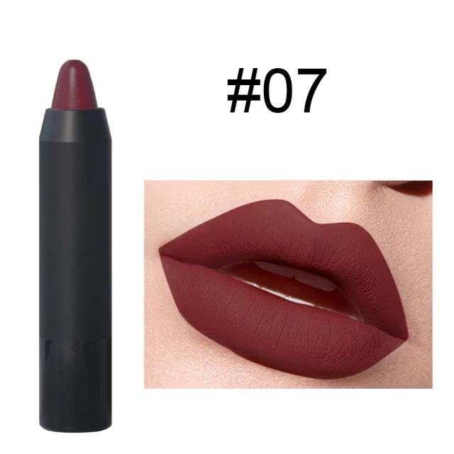 Lip Crayon & Liner for Thin Lips – Defines and Prevents Feathering, Gluten-Free & Nut-Free
