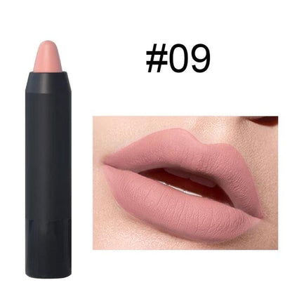 Lip Crayon & Liner for Thin Lips – Defines and Prevents Feathering, Gluten-Free & Nut-Free