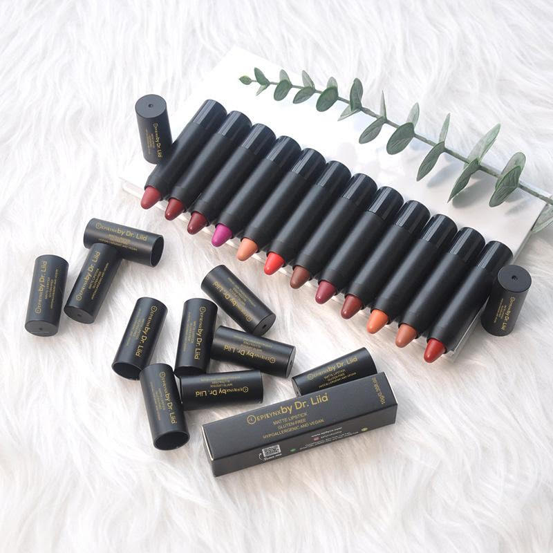Lip Crayon & Liner for Thin Lips – Defines and Prevents Feathering, Gluten-Free & Nut-Free