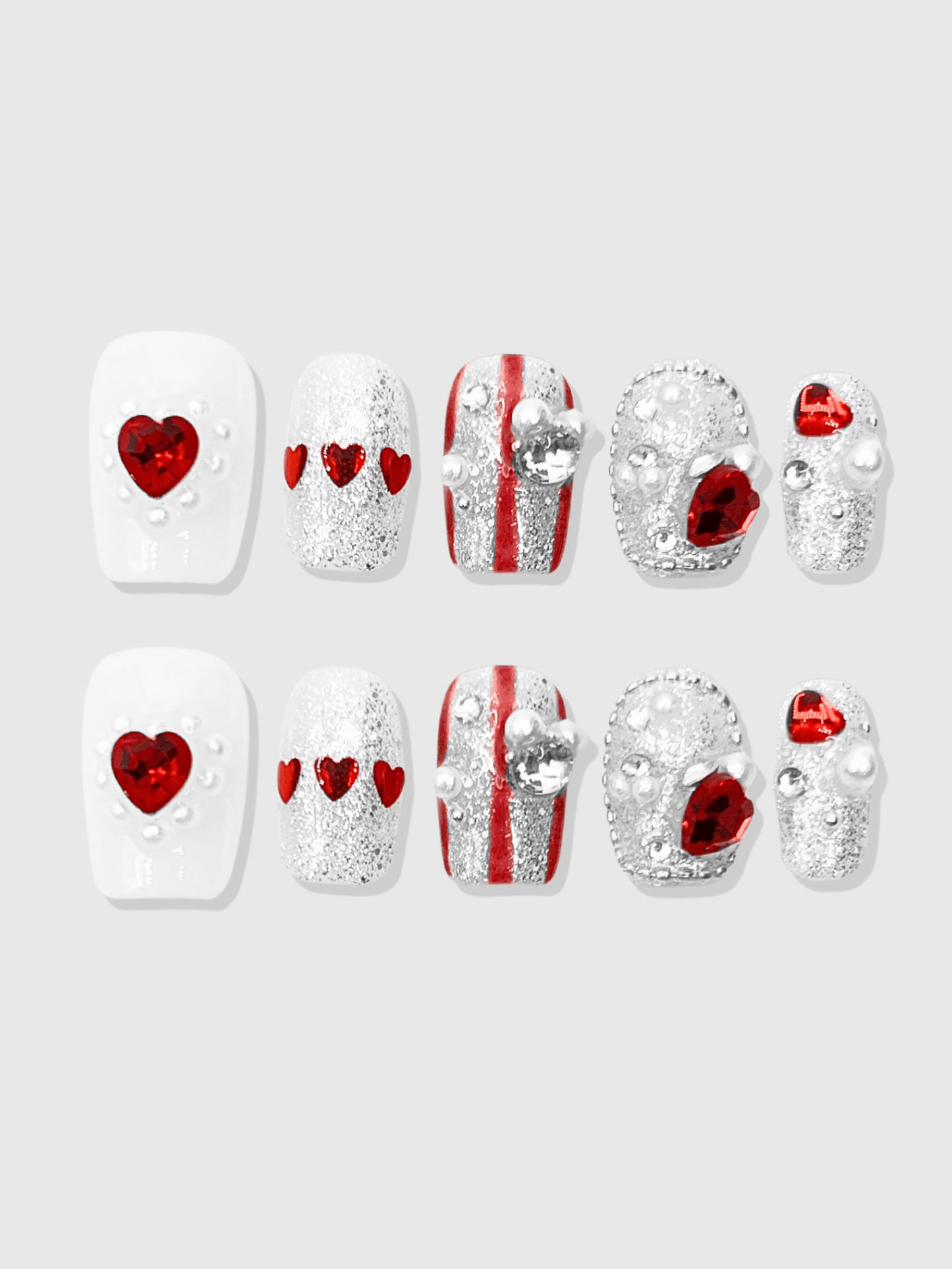 Love Arrow press on nails