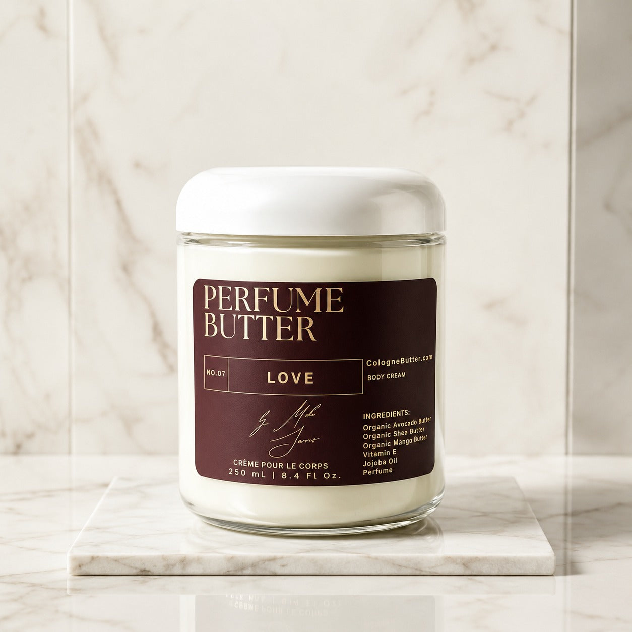 LOVE – The Luxury Body Butter Perfume | Seductive Sweet Floral & Warm Chocolate Scent | Elegant Fragrance for Women & Men