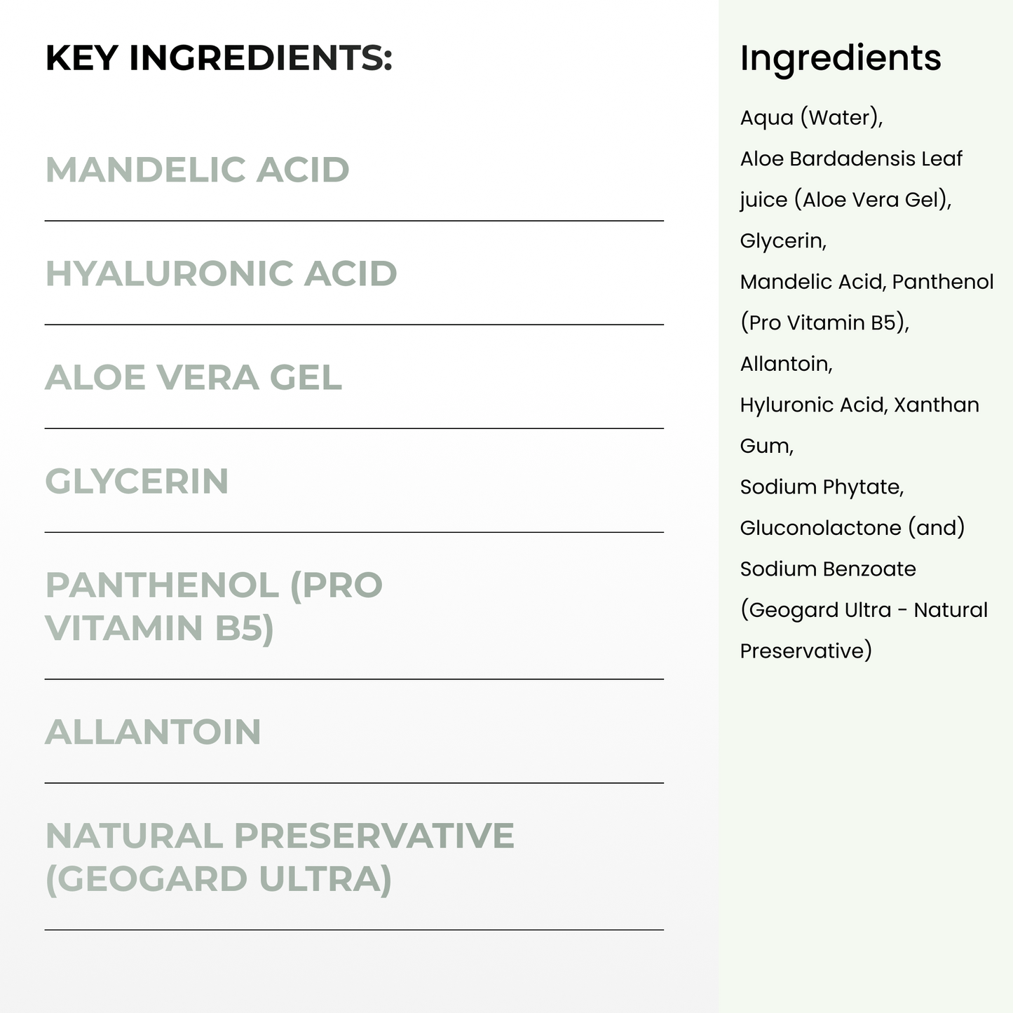 Mandelic Acid Serum