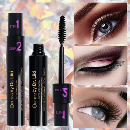 Lengthening Mascara for Thinning Lashes – Smudge-Resistant for Sensitive Eyes, Hypoallergenic