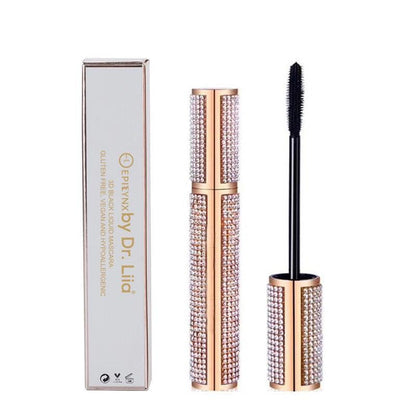 Hypoallergenic Mascara for Sensitive Eyes – Mega Volume for Thinning Lashes, Contact-Lens Safe
