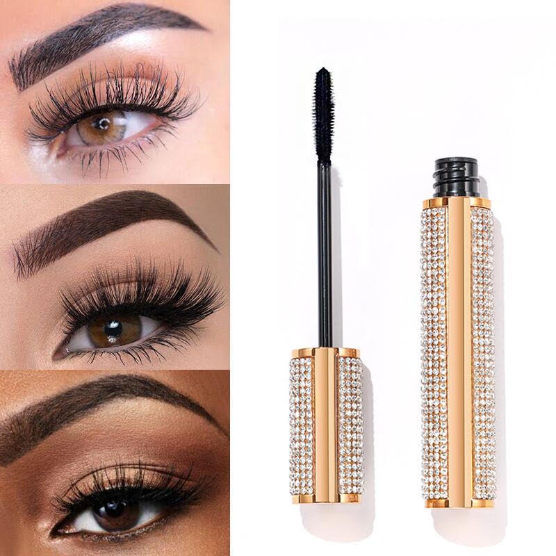 Hypoallergenic Mascara for Sensitive Eyes – Mega Volume for Thinning Lashes, Contact-Lens Safe