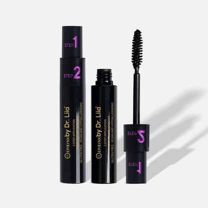 Lengthening Mascara for Thinning Lashes – Smudge-Resistant for Sensitive Eyes, Hypoallergenic