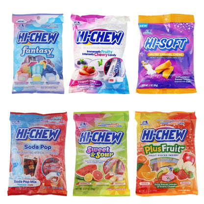 Morinaga Hi-Chew Candy Gluten Free Variety Flavor Sweet Soft Candies Snack