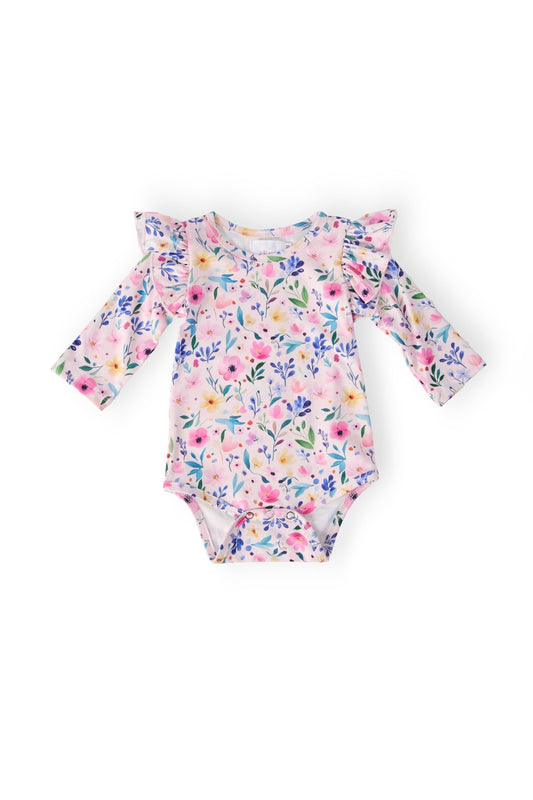 Morning Meadows L/S Flutter Bodysuit