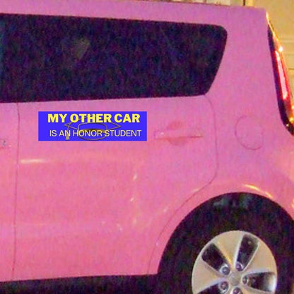 My Other Car is an Honor Student