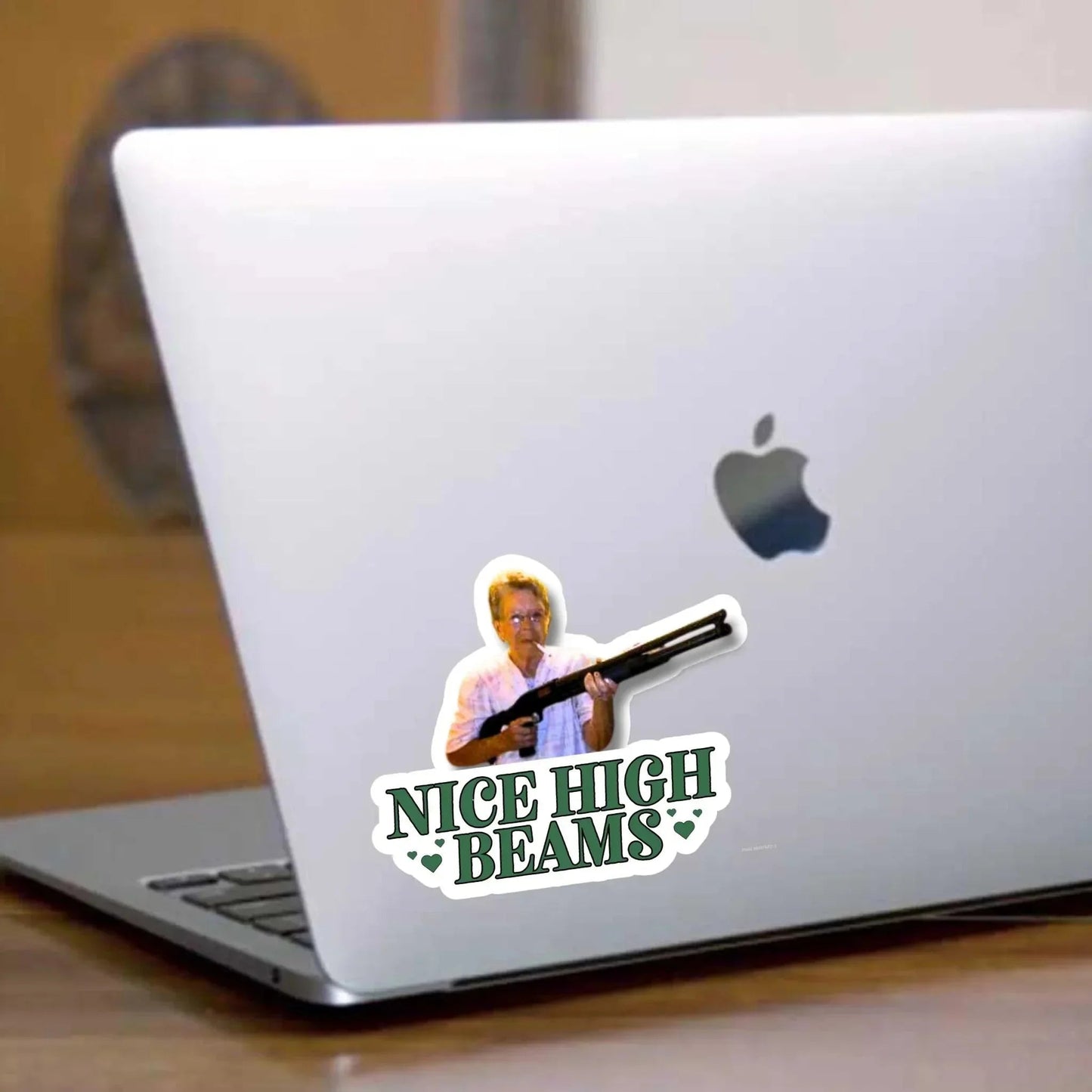Nice High Beams | Die Cut Sticker