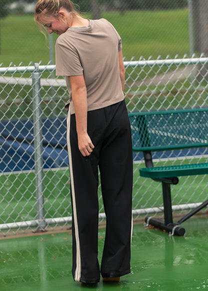 Nina Wide Leg Track Pants