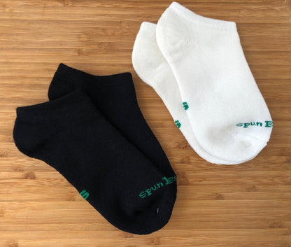 No Look Anklet Bamboo Viscose Socks - Natural