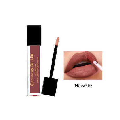 Liquid Lipstick & Gloss Duo for Thinning Lips – Long-Wear Color That Won't Feather, Nut-Free