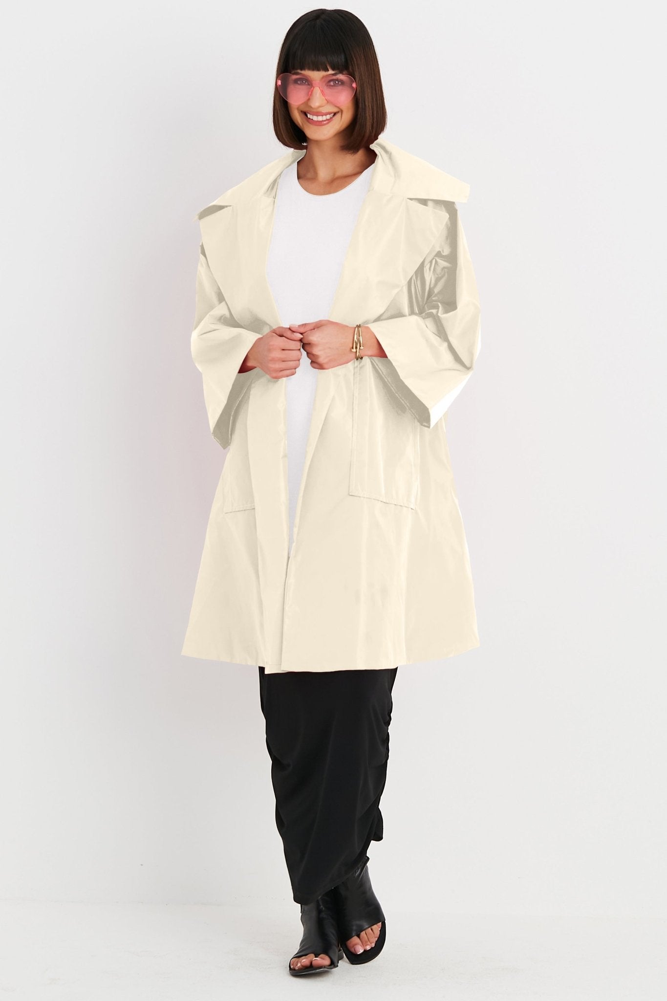 Nylon Emily Coat - Butter