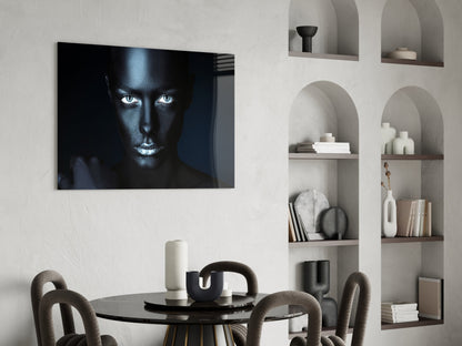 Woman Portrait 39 Glass Wall Art