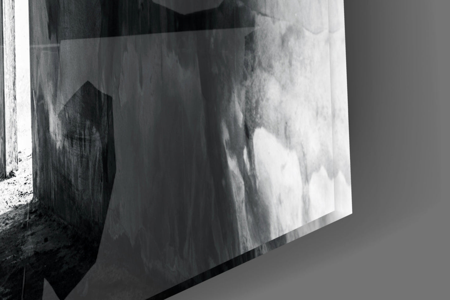 Shadow in the Dark Glass Wall Art