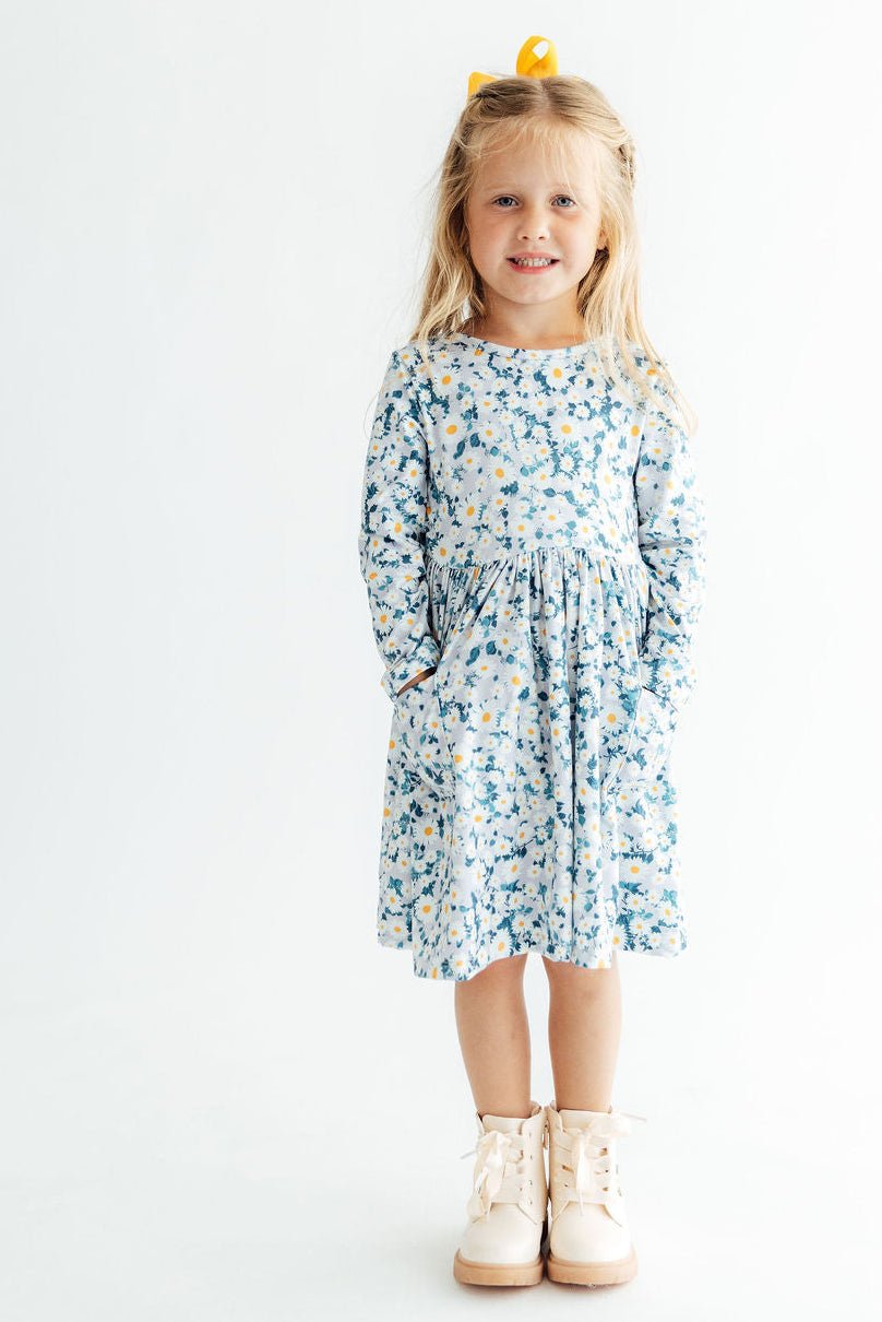 Oopsie Daisy L/S Pocket Twirl Dress