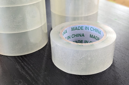 Tache 40 Rolls Clear Acrylic Sealing Packing Tape 1.89 Inches x 110 Yard x 1.89 Mil (SPTAPE-189110) Upgraded