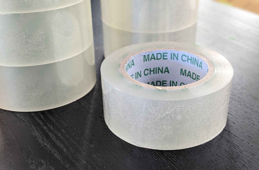 Tache 40 Rolls Clear Acrylic Sealing Packing Tape 1.89 Inches x 110 Yard x 1.89 Mil (SPTAPE-189110) Upgraded