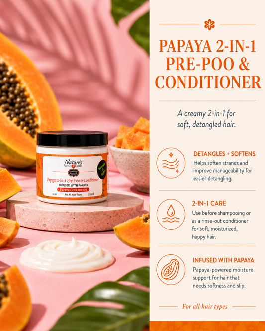 PAPAYA 2-IN-1 PRE POO & CONDITIONER